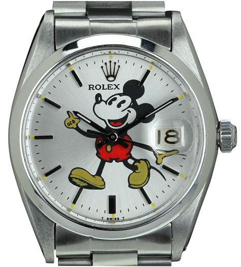 mickey mouse rolex original rolex oysterdate 6694|rolex oysterdate 6694.